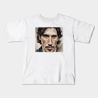 Adam Driver`s face Kids T-Shirt